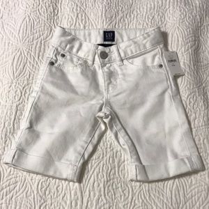 Girls 6slim Bermuda Denim stretch shorts